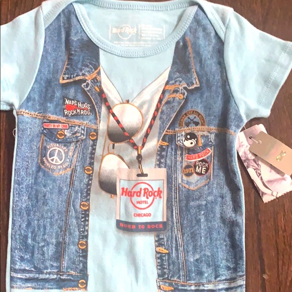 Hard Rock Cafe One Pieces Hard Rock Chi Onesie Poshmark